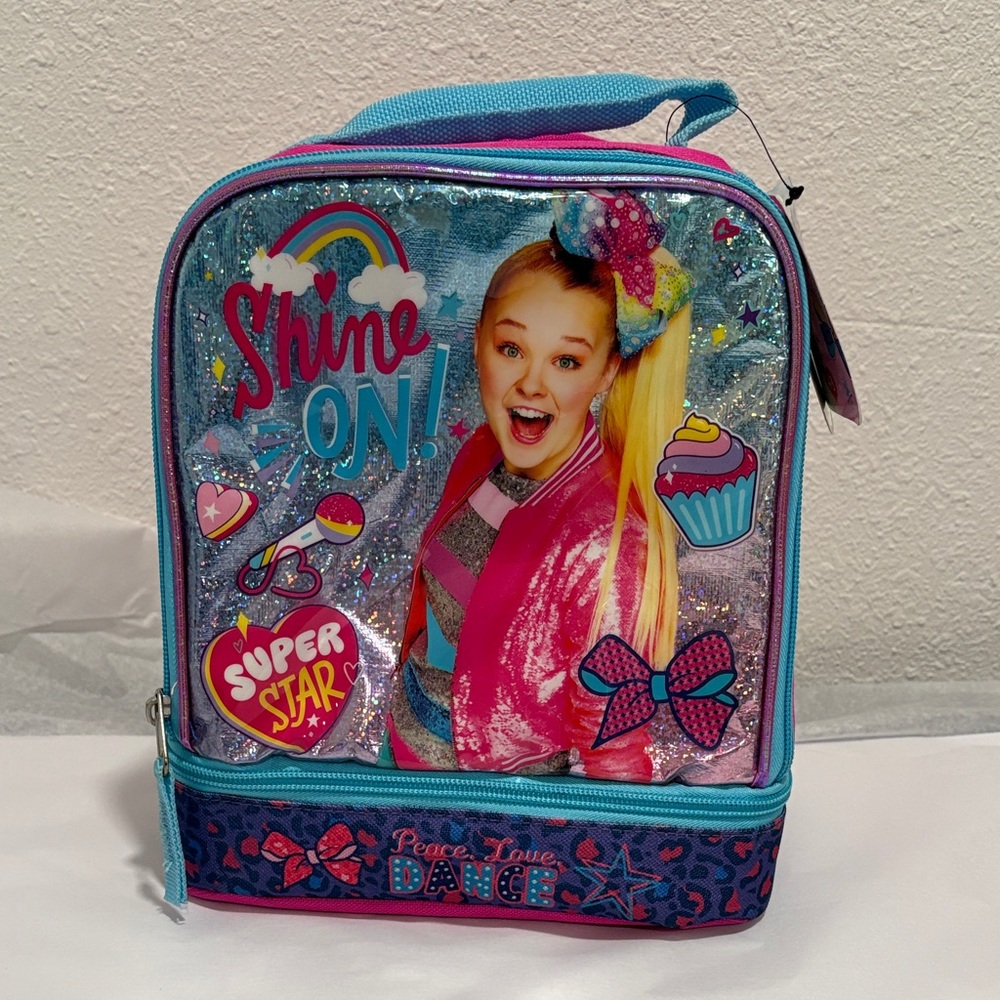 Nickelodeon jojo siwa Colorful Lunch Bag with Fun Graphics